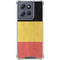 Belgium Flag Distressed Moto G Stylus 5G (2025) Clear Case